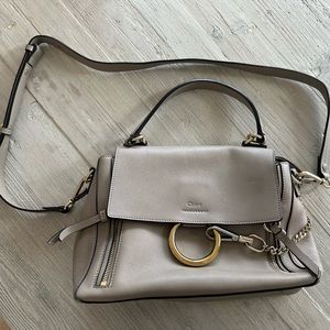 Tan Chloe Faye Day bag